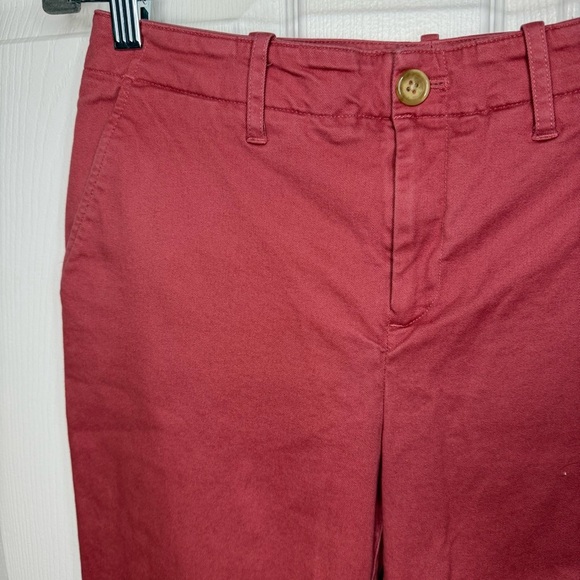 Brooks Brothers Women's Red Straight Leg Chino Pants Size 4 GUC - Picture 2 of 6